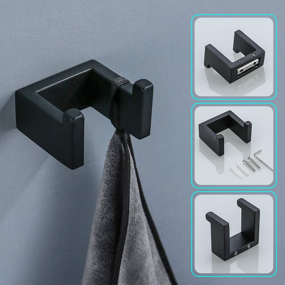 Set di ferramenta per il bagno in acciaio inossidabile SUS304 di alta qualità, accessori per il bagno, porta accappatoio, portasciugamani