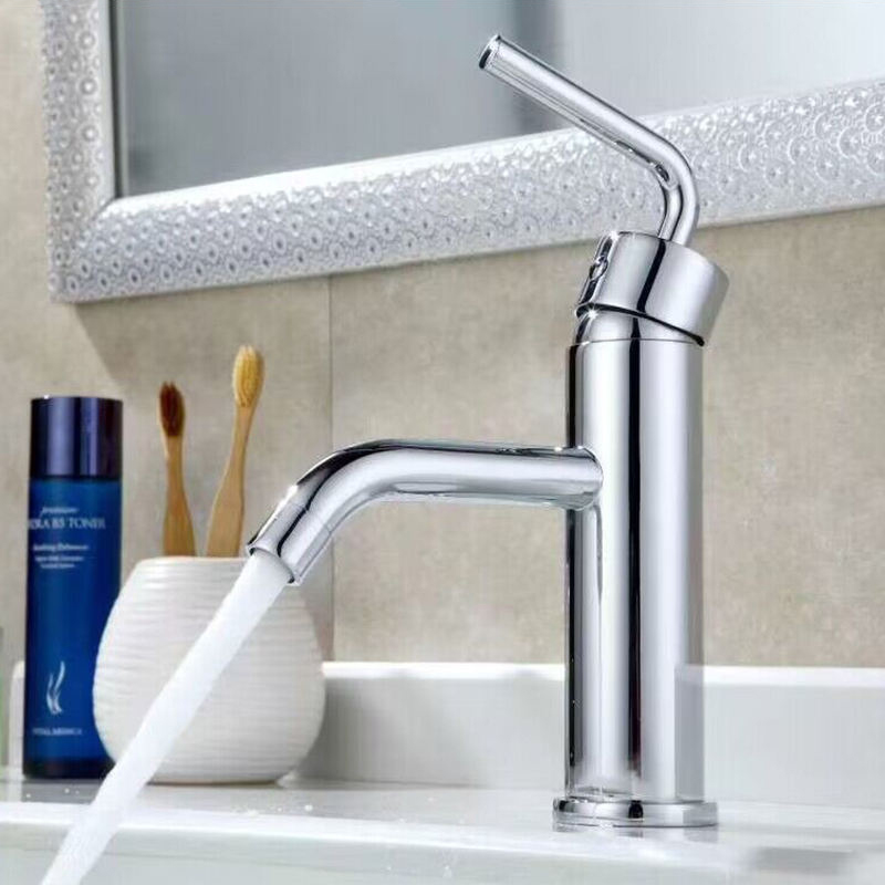 Produzione rubinetti da bagno in ottone a foro singolo CUPC NSF Health Fancy