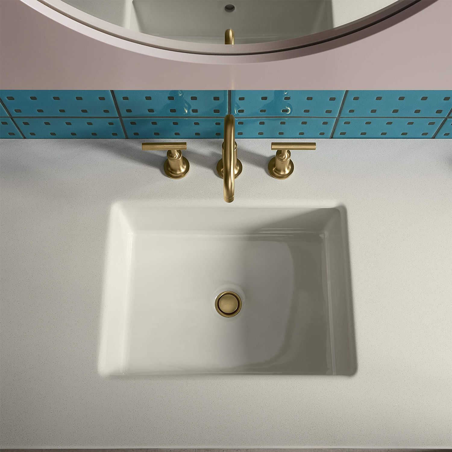 Rubinetto per lavabo da bagno ODM Gold Cupc Miscelatore per lavabo da bagno Rubinetto per lavabo a 3 fori