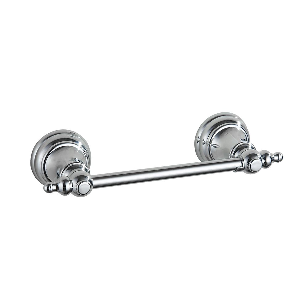 Accessori per il bagno di design europeo Piastra in lega di zinco cromata Set di accessori hardware per il bagno da 4 pezzi